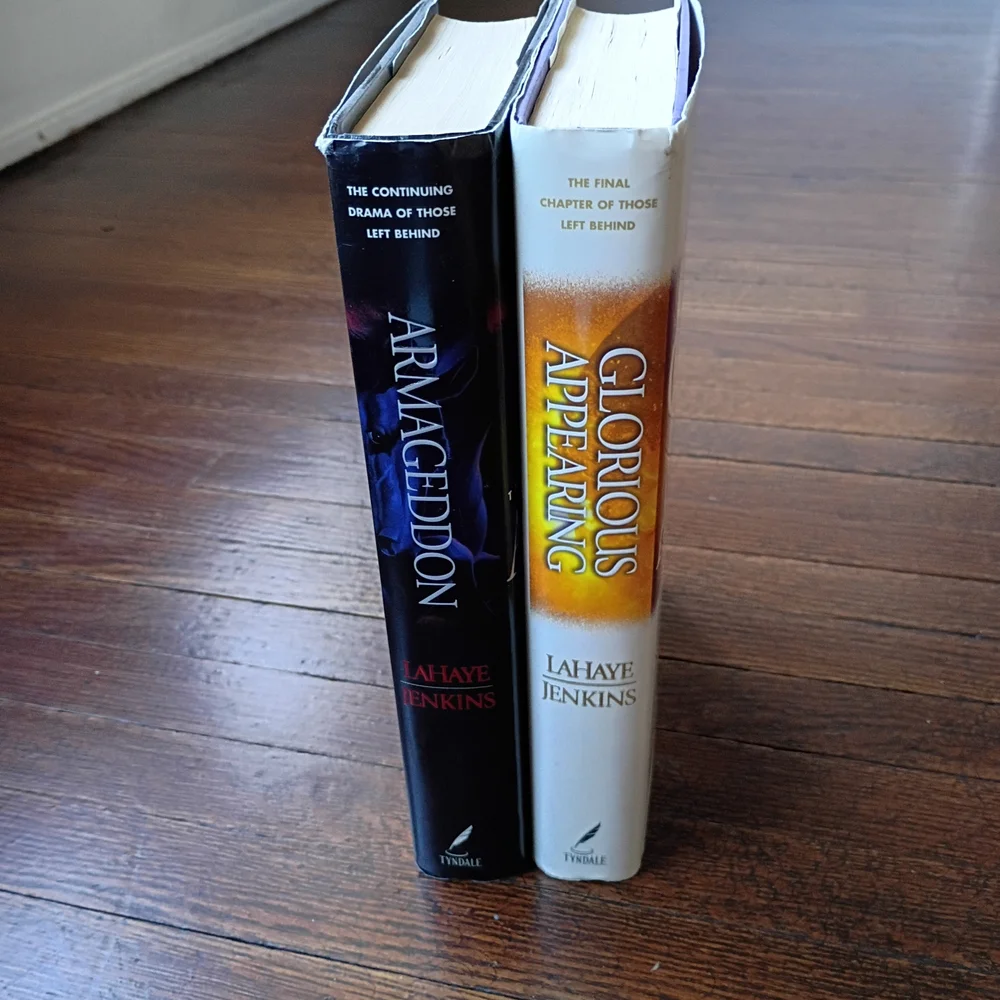 Glorious Appearing & Armageddon Bundle Of 2 by Tim & Jerry 2000's Vintage